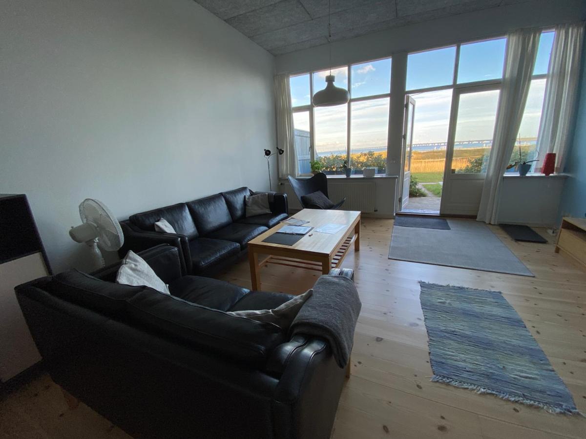 Skaerven Beachfront Apartments And Cottage Nyborg Exterior foto