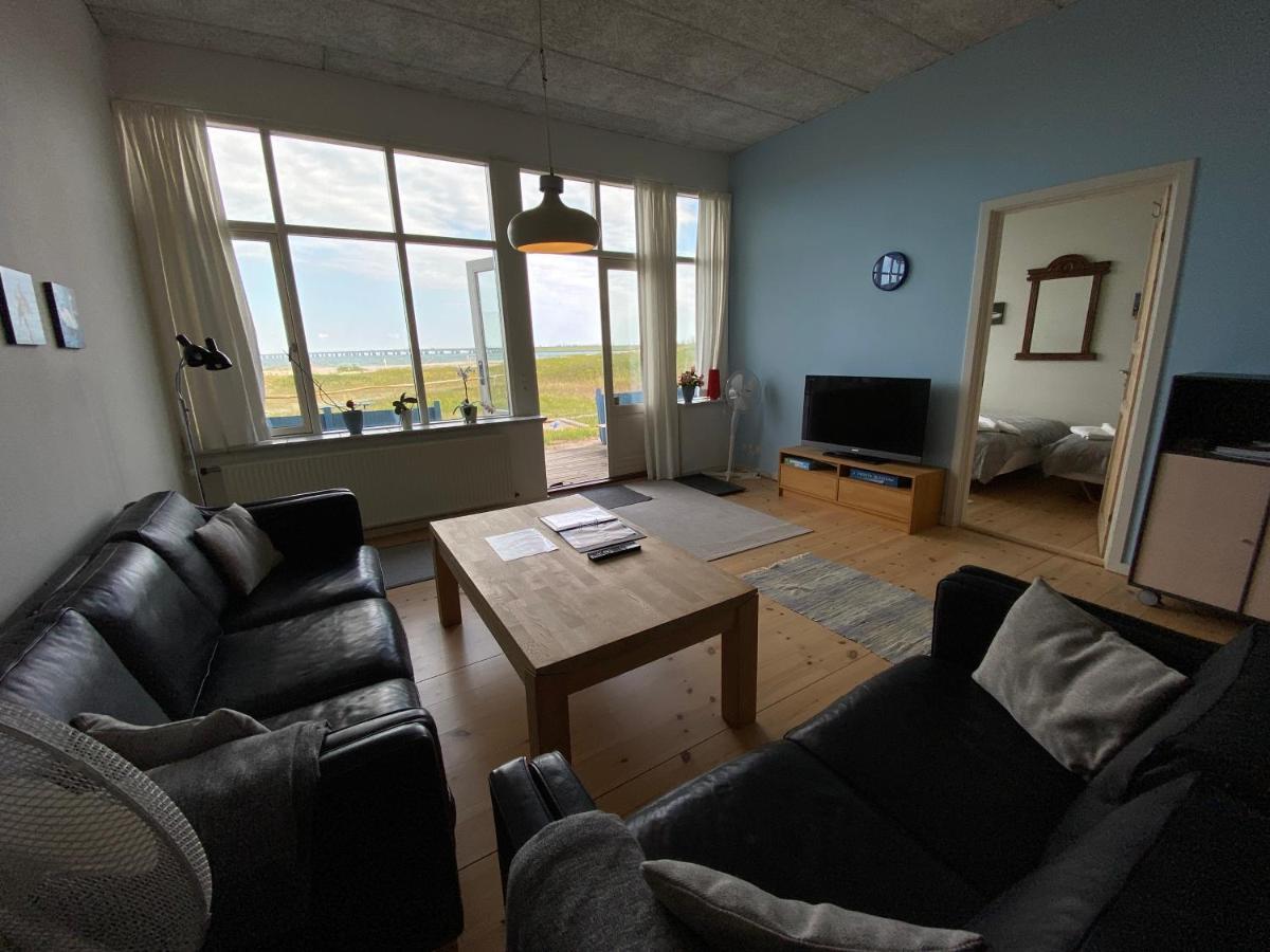 Skaerven Beachfront Apartments And Cottage Nyborg Exterior foto