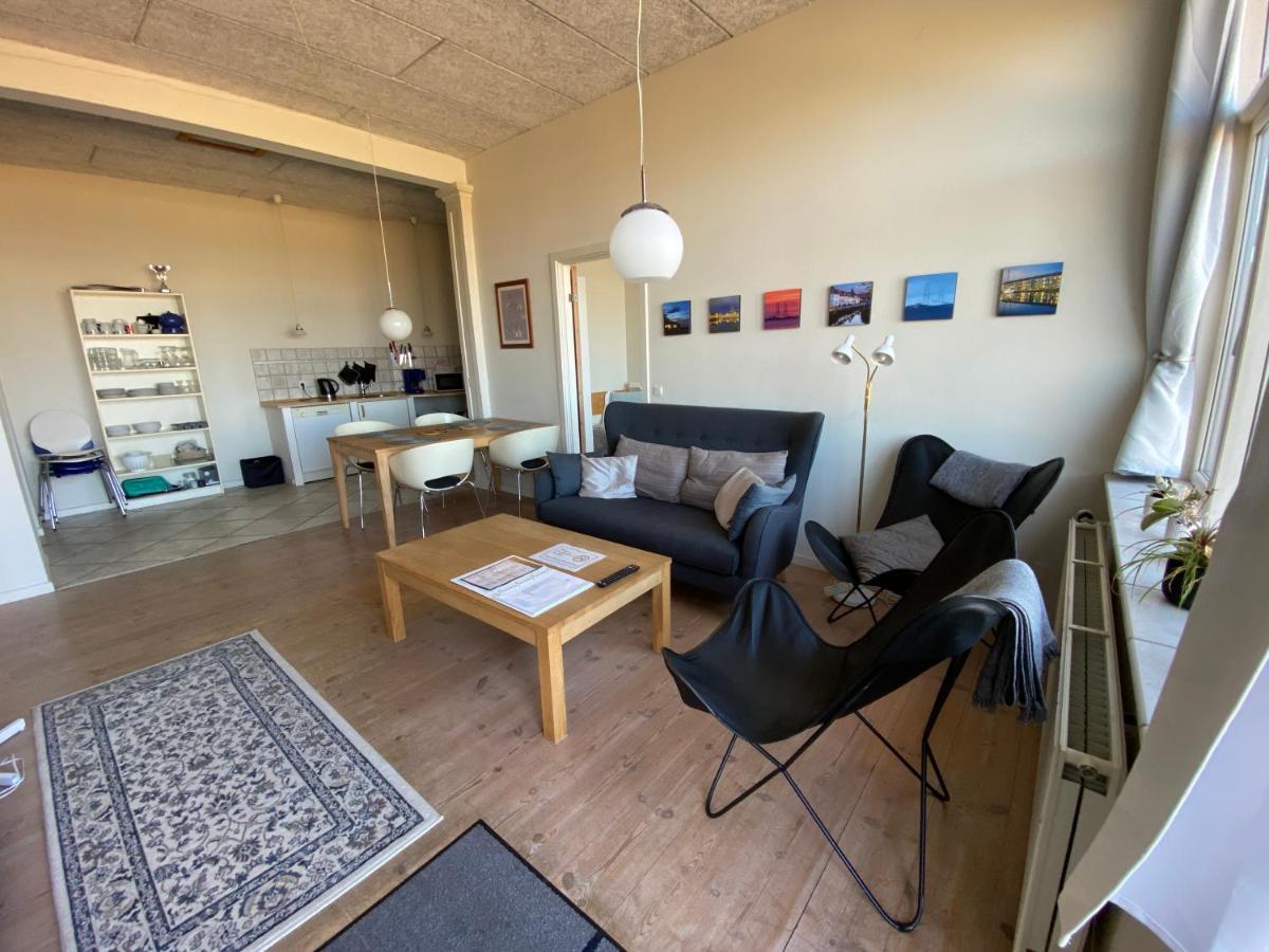 Skaerven Beachfront Apartments And Cottage Nyborg Exterior foto