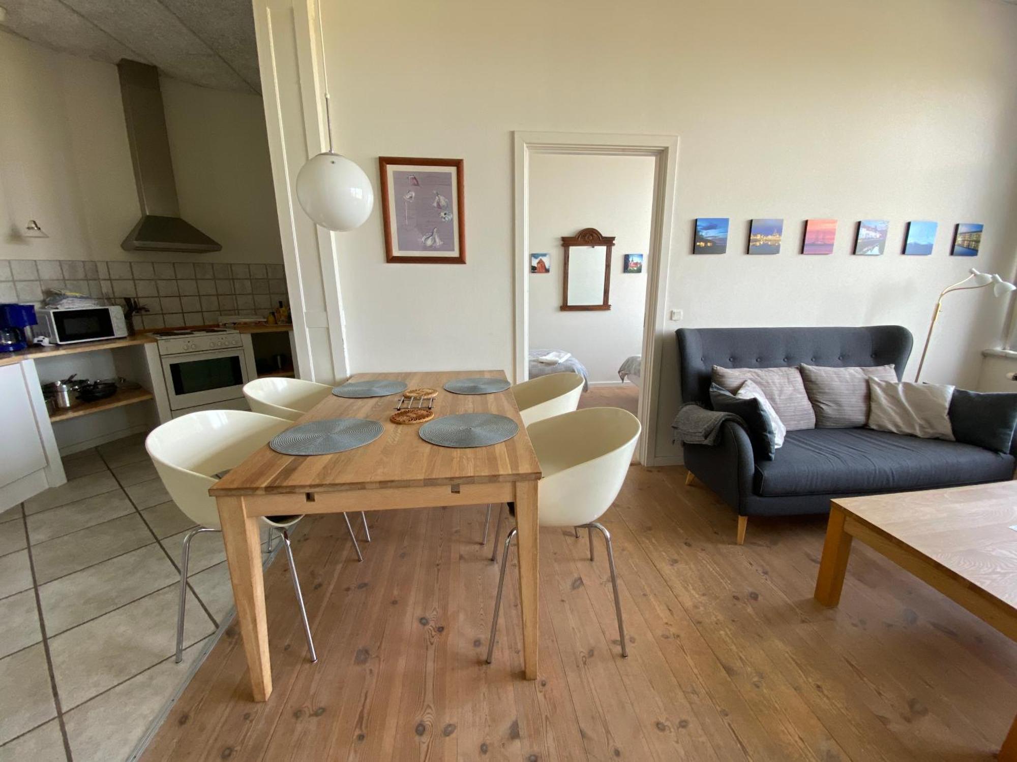 Skaerven Beachfront Apartments And Cottage Nyborg Exterior foto
